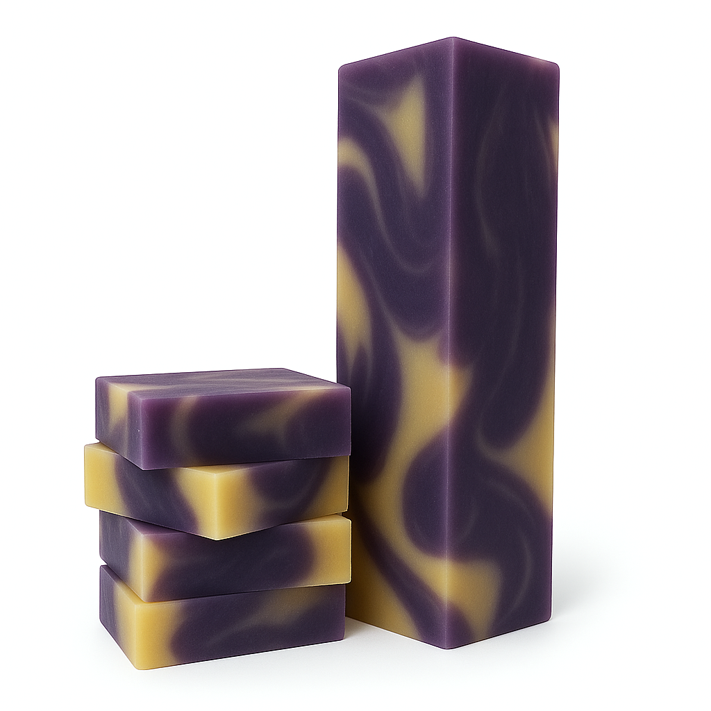 Lavender Lemongrass cold process bar soap — Lavender Daydream by Yorkwell Apothecary
