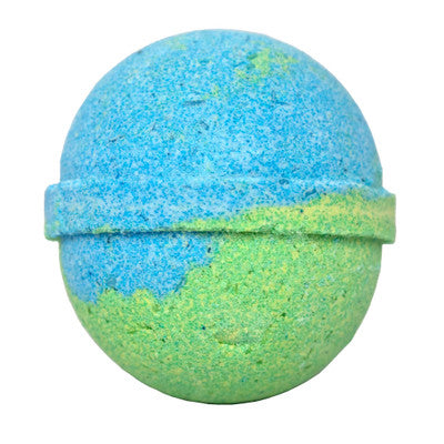 Yorkwell Apothecary Mermaid Daydream bath bomb, 5 oz; mist, sea moss and cyclamen
