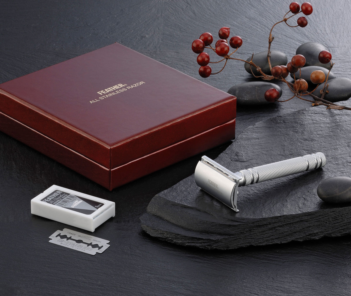 Feather All Stainless Double Edge Razor AS-D2