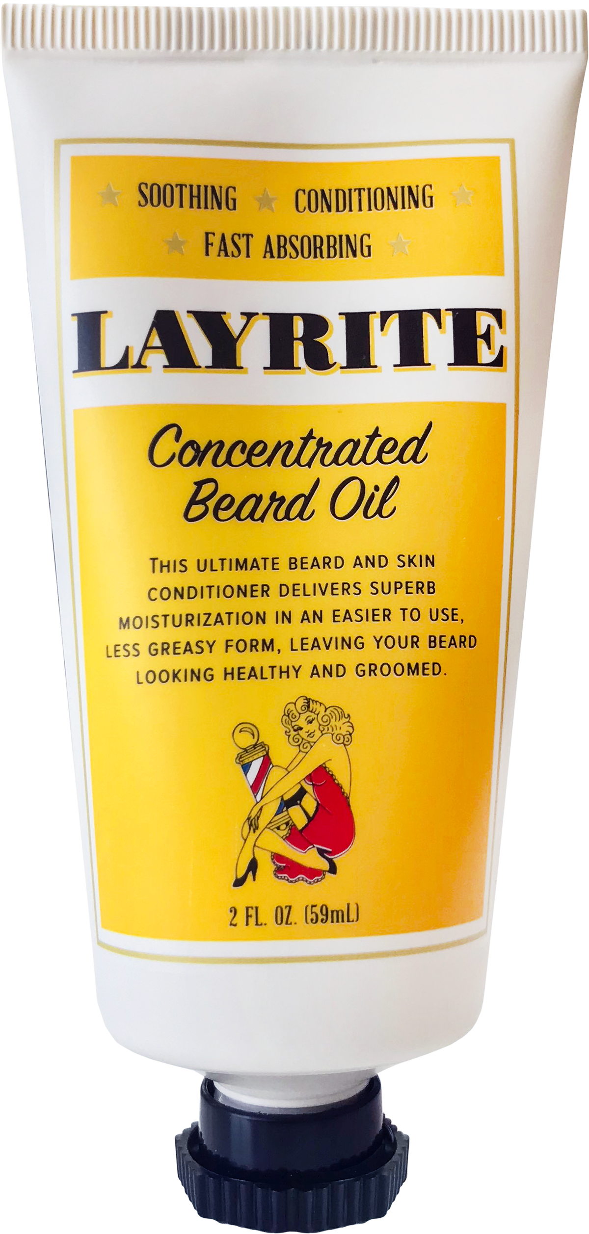 Layrite Concentrated Beard Oil, 2 oz