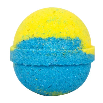 Yorkwell Apothecary Coconut Cabana bath bomb, 5 oz; creamy coconut