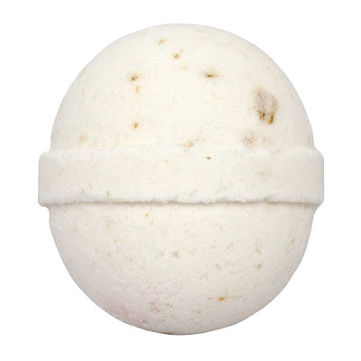 Yorkwell Apothecary Honey Hush bath bomb, 5 oz; creamy vanilla, soy and almond fragrance notes