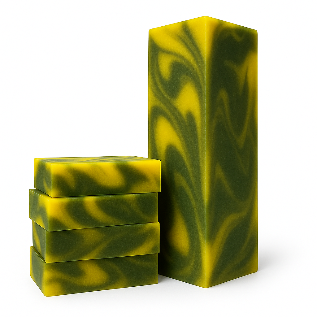 Lemon Verbena cold process bar soap — Verbena Voyage by Yorkwell Apothecary